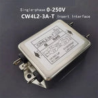 New 220V AC Anti-interference Power Supply EMI Filter CW4L2 CW4L2-20A-S CW4L2-6A-S CW4L2-10A-S CNC Purifier for Enhanced Perform