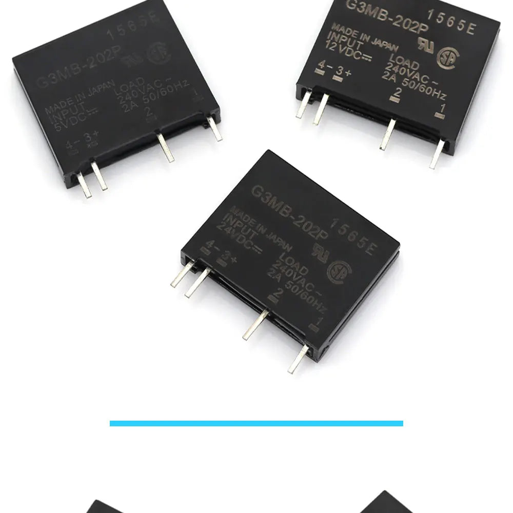 1/5/10Pcs Relay Module G3MB-202P G3MB 202P DC-AC SSR Input 5V/12V/24V DC Output 240V AC 2A Solid State Relay Module