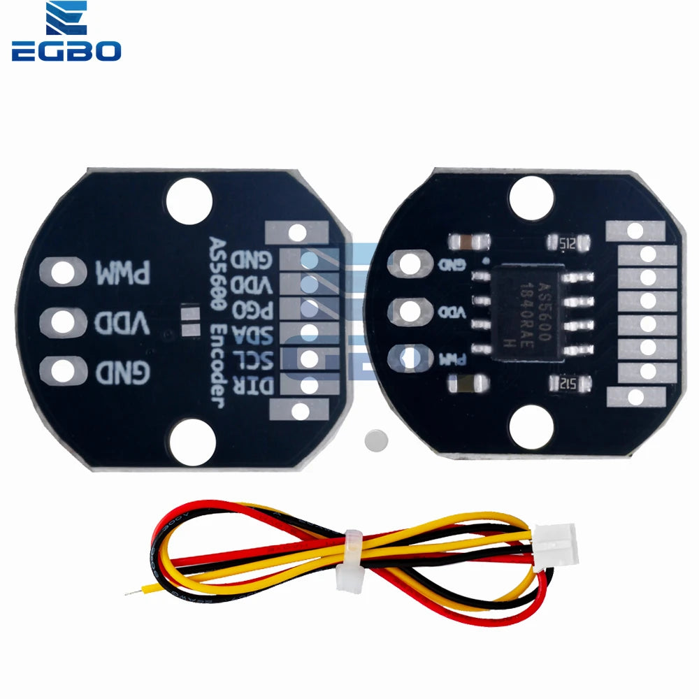AS5600 Encoder PWM/I2C Interface Accuracy 12bit Brushless Motor AS5600 Magnetic Encoder with Wire