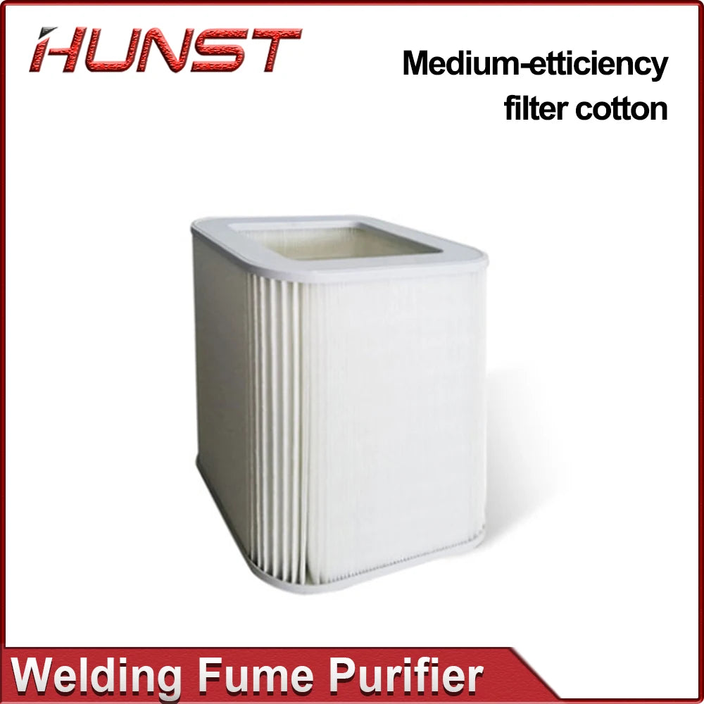 HUNST Welding Marking Smoke Absorption Dust Purifier XF180 XF250 Laser Smoke Exhauster Filter Element Replacement