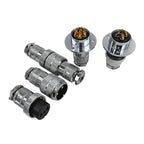 GX25 Plug Cable Connector Flange Fixing 20A 2Pin 3Pin 4Pin 5Pin 6Pin 8Pin 12Pin DF25 Circular Connectors
