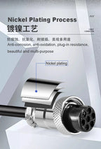 GX12 Female Plug Socket Waterproof M12 Circular Aviation Connector 2Pin 3Pin 4Pin 5Pin 6Pin 7Pin 1m 2m Extension Cable Wire