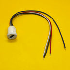 1pcs USB-C Type 6Pin Waterproof USB Connector Direct Compression Female Base Female Socket Charging Interface With Welding Wire