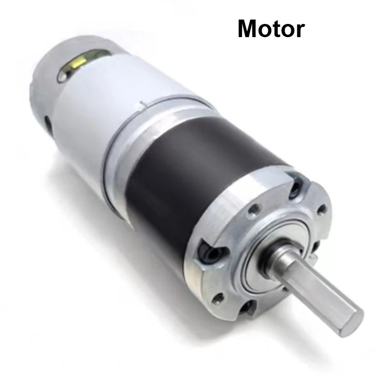 12V24VDC 775 Long life Ultra High torque forward and reverse 42mm planetary brush reduction motor Planetary gear DC low speed