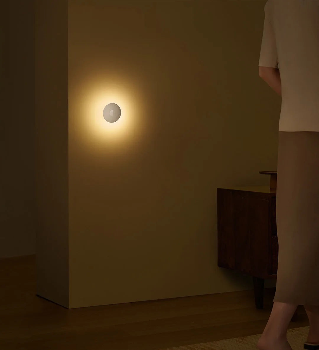 Original New MIJIA Night Light 3 Adjustable Brightness Infrared Smart Human Body Sensor Magnetic Base For Smart Home Life -CN
