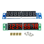 8 Digit Bit MAX7219 Digital Tube Display Module Board 7 Segment Digital LED Display for 3.3V 5V STC51/AVR/STM32