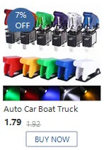 5/10 PCS,Toggle Switches,Deep Blue,Mini,6 Pin,ON-ON/ON-OFF-ON,DPDT,Power Switch Button,3A/250V,6A/125V AC,MTS-202,Switch