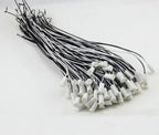20pcs G4 50cm Long Wire CFL LED Halogen High Temperature Resistant 250degree 12-48V Light Lamp Base Holder Socket
