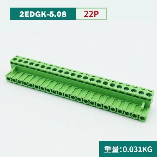 2EDGK-5.08MM Plug-in Terminal Block PCB Plug 2P3P10P12P14P16P-24P