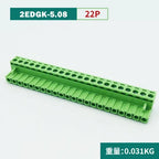 2EDGK-5.08MM Plug-in Terminal Block PCB Plug 2P3P10P12P14P16P-24P
