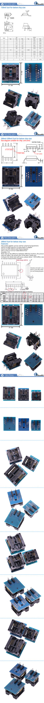 EZP2023+ High-speed SPI FLASH Programmer 24/25/93 BIOS 25T80 Burning Offline Reset Kit