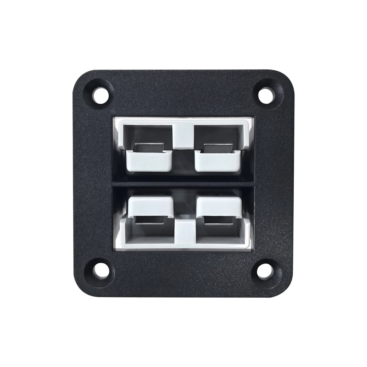 Power Plug for Dual Anderson Plug Flush Mount Panel 50A Battery Power Connector Golf Cart Forklifts Caravans Charging Tool Kit