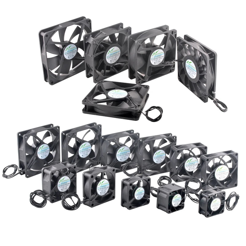 ANCHAOPU EC Brushless Axial Cooling Fan 40-140mm AC 110V-240V for Cabinet, Industrial, Server High Speed Ventilation