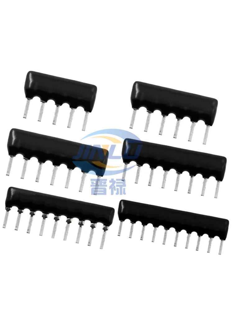 10pcs 9PIN A9P DIP9 Exclusion Network Resistor Array A221J A331J A511J A563J A471J A472J A102J A103J A104J A512J A513J A333J