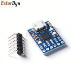 Original CP2102 USB to TTL 5V 3.3V 5PIN Adapter Module for STC ESP8266 ESP32 Serial Communication and Programming