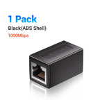 Vention RJ45 Connector Cat7/6/5e Ethernet Adapter Female to Female 8P8C Patch Network Extender Extension Wire for Ethernet Cable