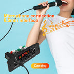 Kebidu 10W Digital Amplifier MP3 Decoder Board DC 5V Bluetooth 5.0 FM Support Microphone Car MP3 Player with Remote Controller