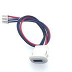 USB-C 2pin 4pin 5pin High Current Charging Socket With Data TYPE-C Female Type C PH2.0 Waterproof Female Connector Jack