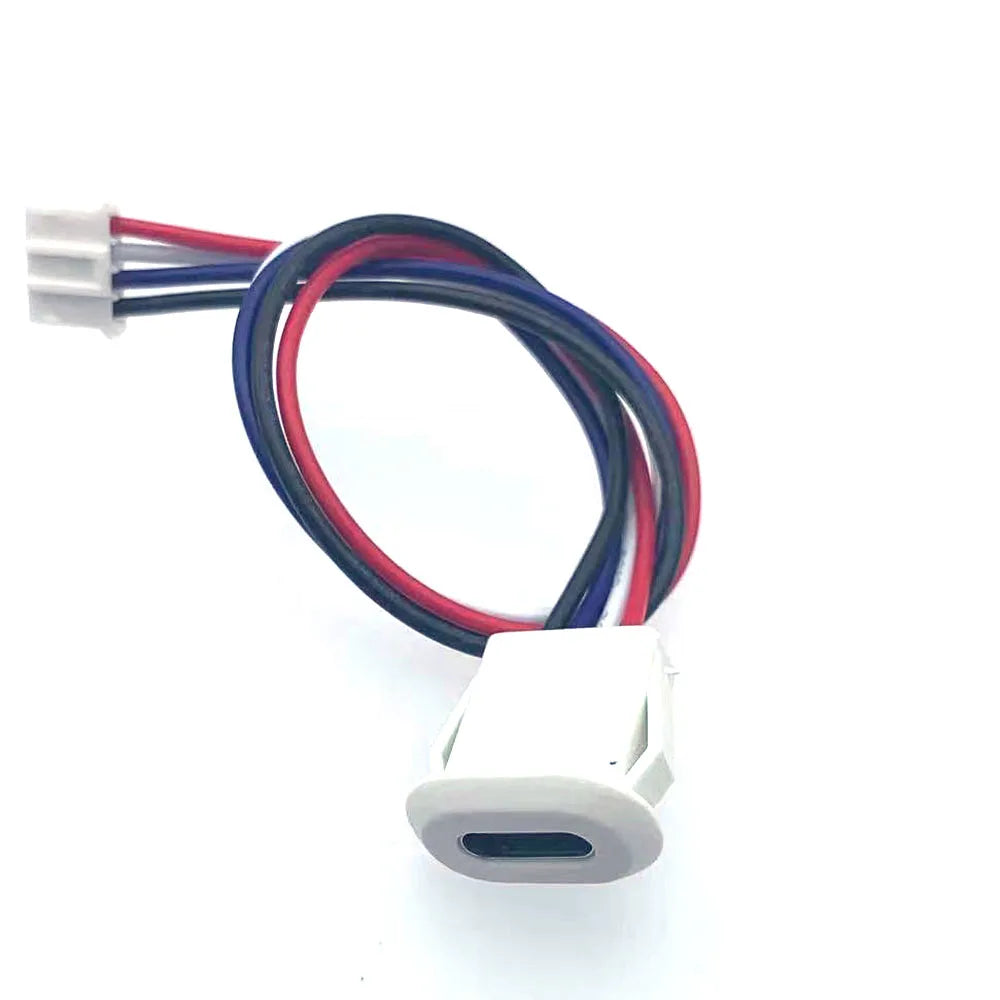 USB-C 2pin 4pin 5pin High Current Charging Socket With Data TYPE-C Female Type C PH2.0 Waterproof Female Connector Jack