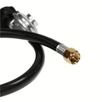 3 Ft Universal QCC1 Low Pressure Propane Regulator Grill Replacement with 8 FT Hose for Most LP Gas Grill, Heater and Fire Pit T
