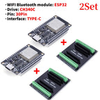 1-3Set E32 CH340C Development Board TYPE-C / Micro USB WiFi+Bluetooth Ultra-Low Power Consumption SPI Wireless Module