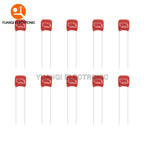 100PCS/BOX 100V 10nF-470nF Metallized Polyester Film Capacitor Assortment Kit High precision and stability CBB capacitance set