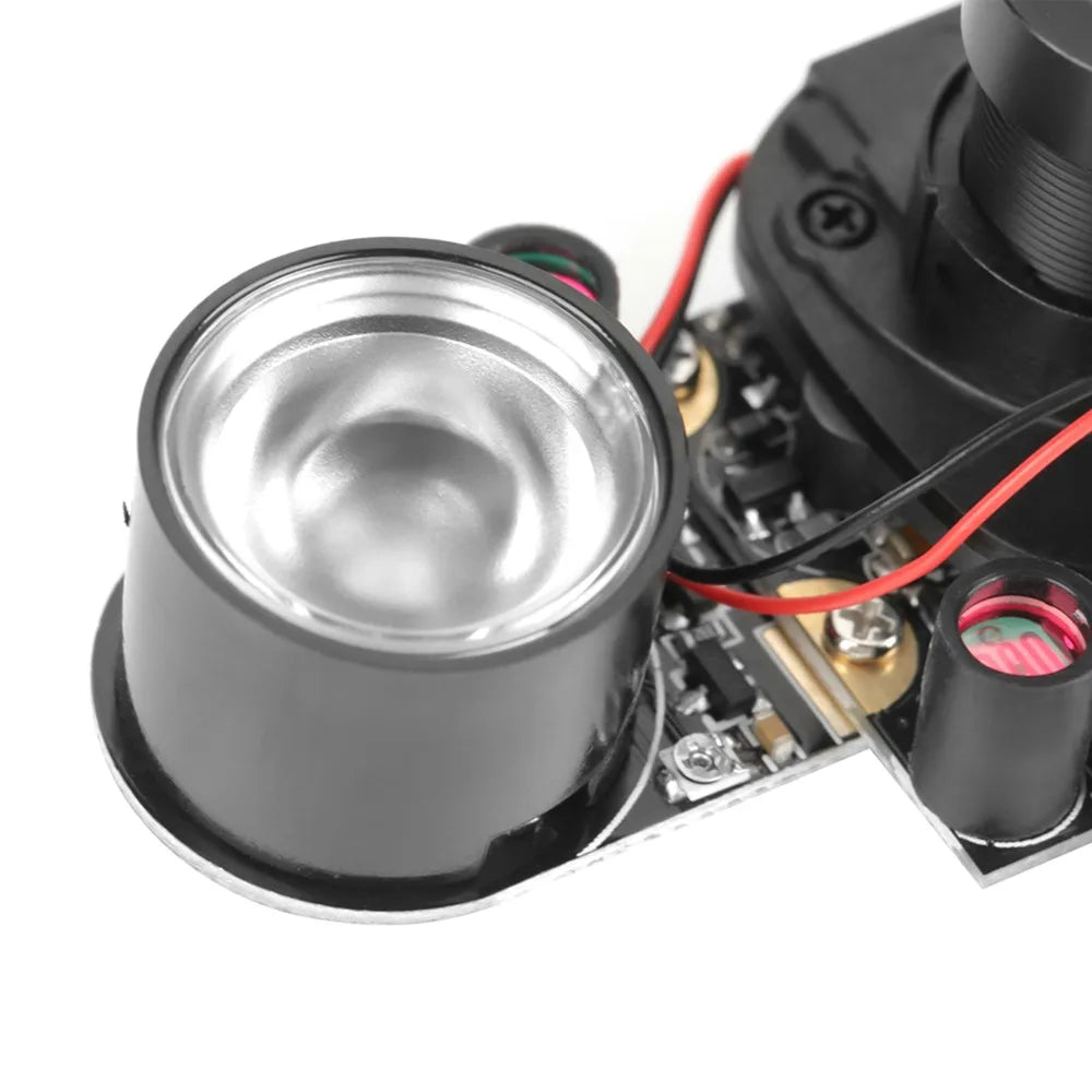 5 Million Pixels Night Vision Camera Module Adjustable Focus 3.3V IR CUT Camera Module for Raspberry Pi Camera Module