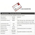 SX1281 E28-2G4M27S E28-2G4M27SX LoRa Spread Spectrum Module EBYTE E28 Series SPI Wireless RF Module 2.4G 20dBm SMD Module 6km