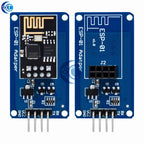 ESP8266 ESP-01 Serial WiFi Wireless Adapter Module 3.3V 5V Esp01 Breakout PCB Adapters Compatible For Arduino