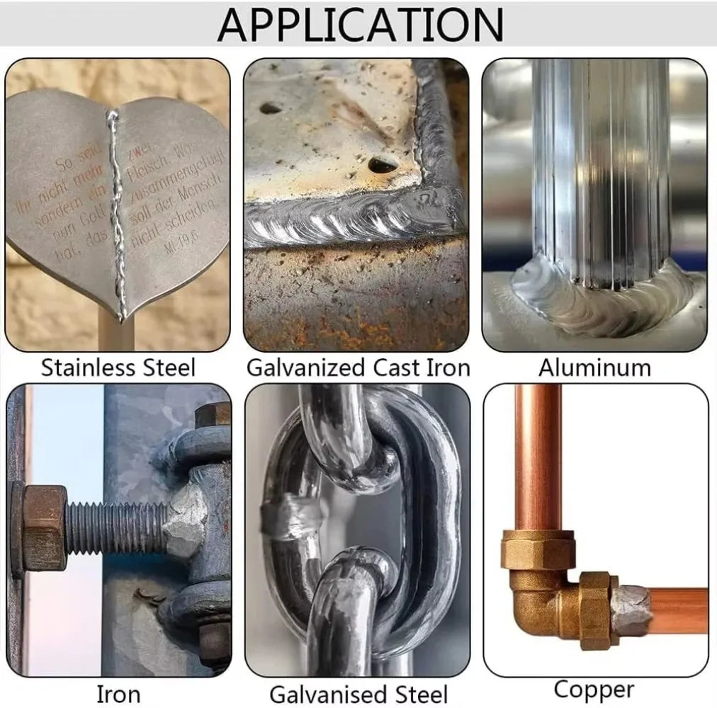 5/4/1 Welding Rod Copper And Aluminum Flux Cored Wire Steel Copper Aluminum Soldering Tool Weld Flux Welding Rods Cored Wire