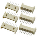 100pcs 1000pcs Straight 1.25mm 2P/3P/4P/5P/6P/7P/8P/9P/10P Micro Vertical PCB DIP Wire Connector Male Pin Header Wafer