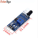 Estardyn High-Precision Digital IR Infrared Obstacle Avoidance Sensor Module 3-Pin KY-032 for Robot Smart Car DIY Project