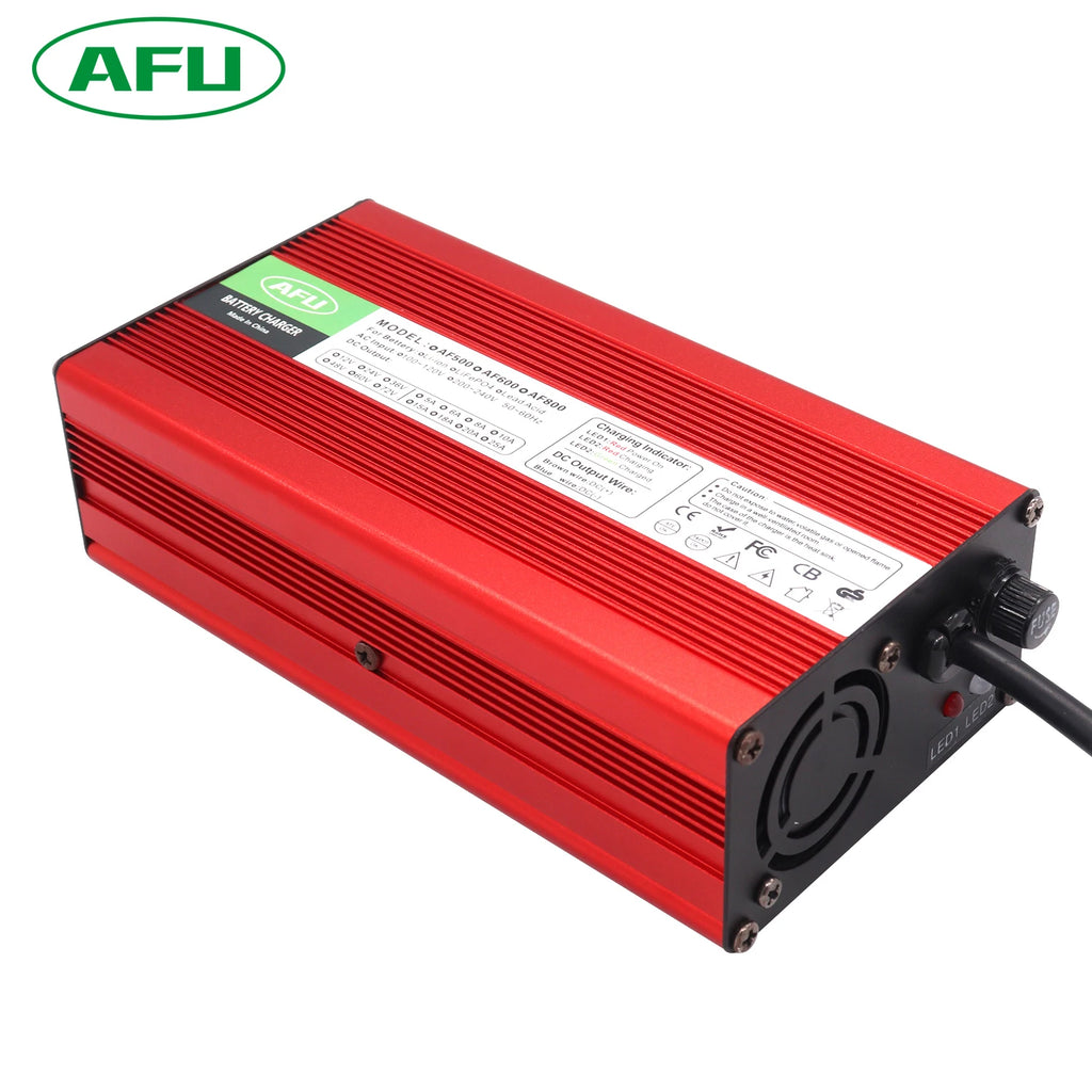 AFU 84V 5A Lithium Battery Charger For 72V 74V 20S Li-Ion Lipo Battery Pack Smart Charger