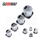 10PCS SMD Aluminum Electrolytic Capacitor 6.3V 10V 16V 25V 35V 50V 1UF 2.2UF 10UF 22UF 47UF 100UF 220UF 470UF 1000UF
