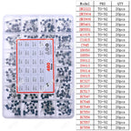 TO92 TO126 TO220 DIP Triode PNP NPN Field-Effect Transistor Assorted Kit Mosfet Thyristor mixed set