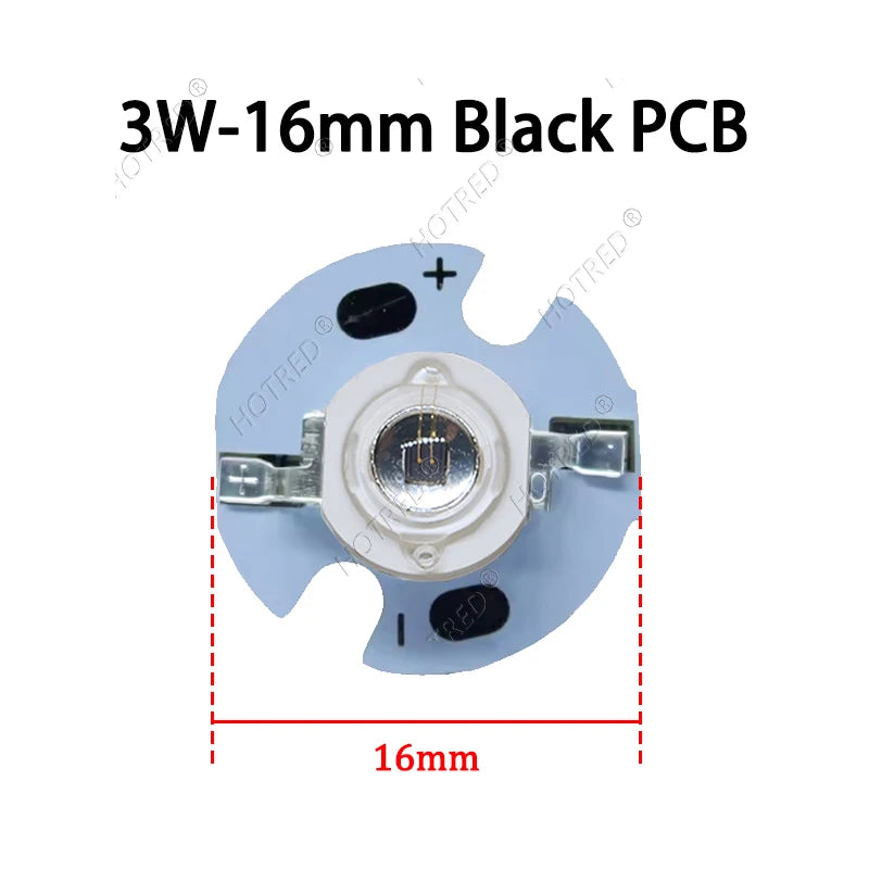 1-10pcs IR LED 3W 5W 1050nm High Power Infrared Chip 1.2-1.8V 700mA 1400mA Diode Light Laser Lamp for Night Vision CCTV Camera