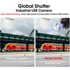 ELP Global Shutter USB Camera 720P 60fps Aptina AR0144 100° Wide Angle Lens UVC Webcam for Linux Windows Android
