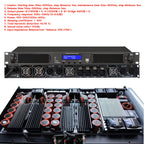 ShennDare Professional Digital DSP Power Amplifier 4x1000W 8OHM 4CH Sound Amplifier Processor DJ Subwoofer Line Array Speaker
