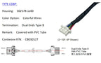 5025780800 Wire harness, MOLEX Click Mate 1.50mm Pitch Cable,502578-0800，8P, Off The Shelf, 10Pieces Per Bag