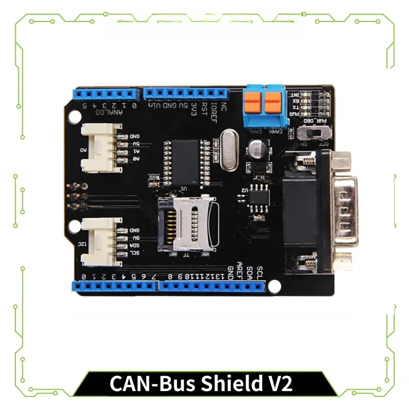 CAN-BUS Shield V2 - high-performance MCP2515 controller & MCP2551 transceiver