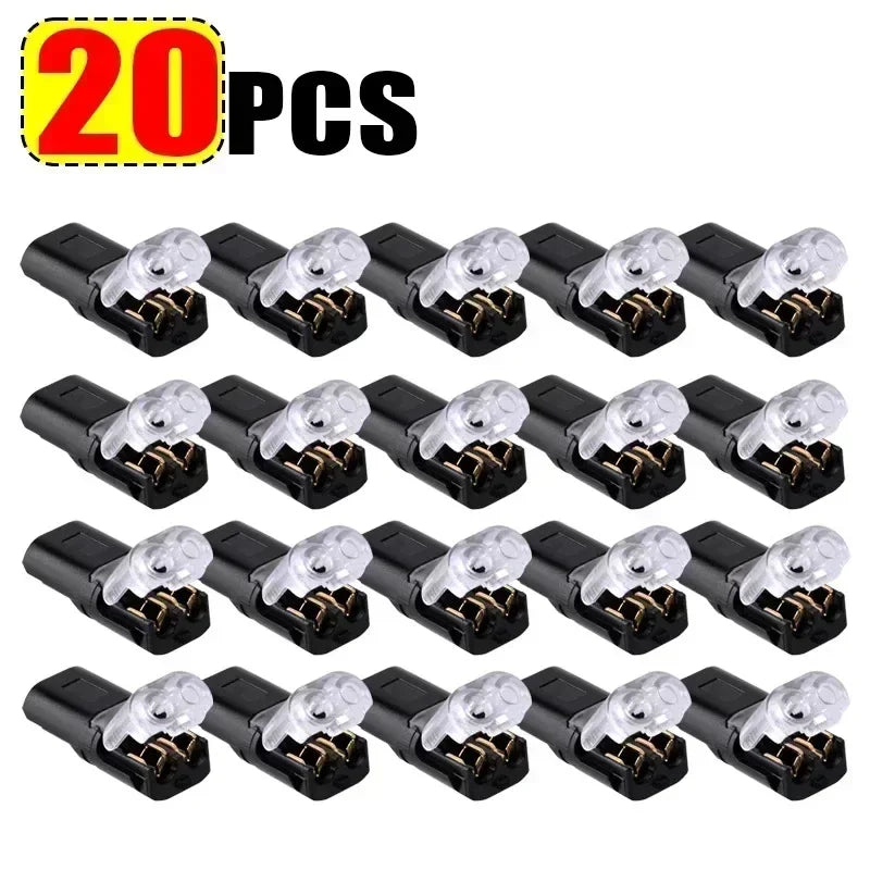 Waterproof  Plug Wire Connector 2 Pin Way Cable Plug Car Electric Wire Snap Connectors Strip Terminal Connection Wholesale
