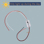 Waterproof Photocell Sensor Switch IP66 12-75V DC 3A Auto On/Off Remote Control Light Sensor
