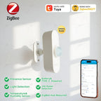 Zigbee /WIFI Human Presence PIR Motion Sensor Luminance Temperature Humidity Detector USB/Battery For Smart Life Tuya Z2M