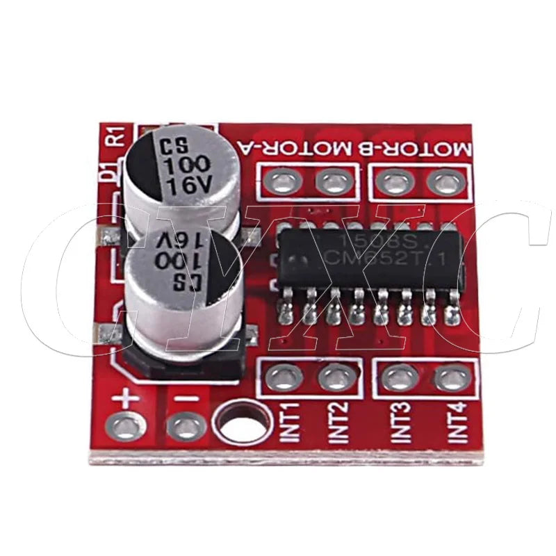 1/5/10PCS Mini L298N DC Motor Driver, MX1508 Mini Dual Channel 1.5A 2 Way PWM Speed Controller Dual H-Bridge Replace Stepper