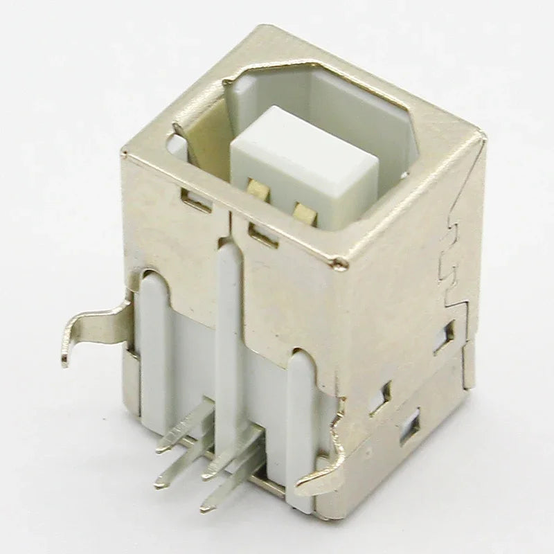 10pcs/lot USB G45 B Type Female Socket Connector  for Printer Data Interface