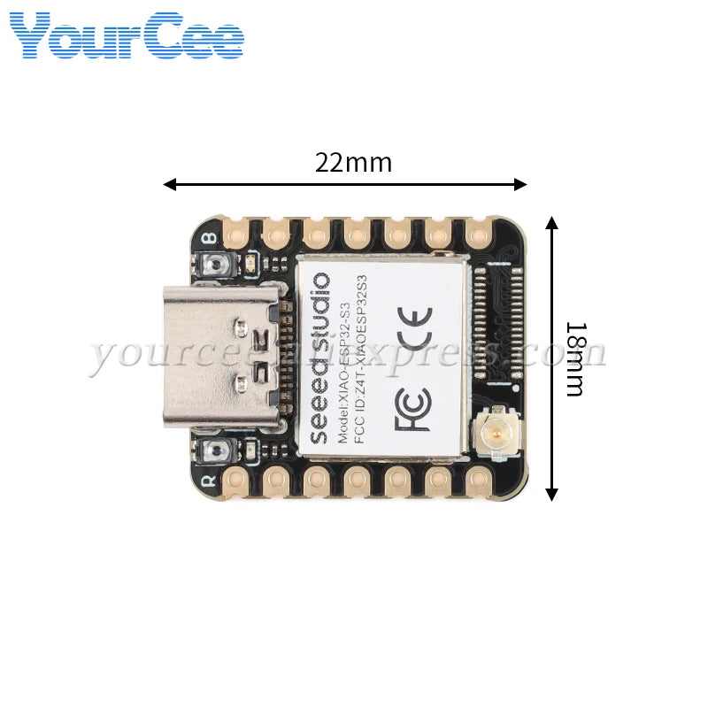 10pcs/1pc Seeeduino ESP32S3 Sense Seeed Studio XIAO 2.4G Development Board ESP32-S3 Camera WiFi Wireless Ble Module For Arduino