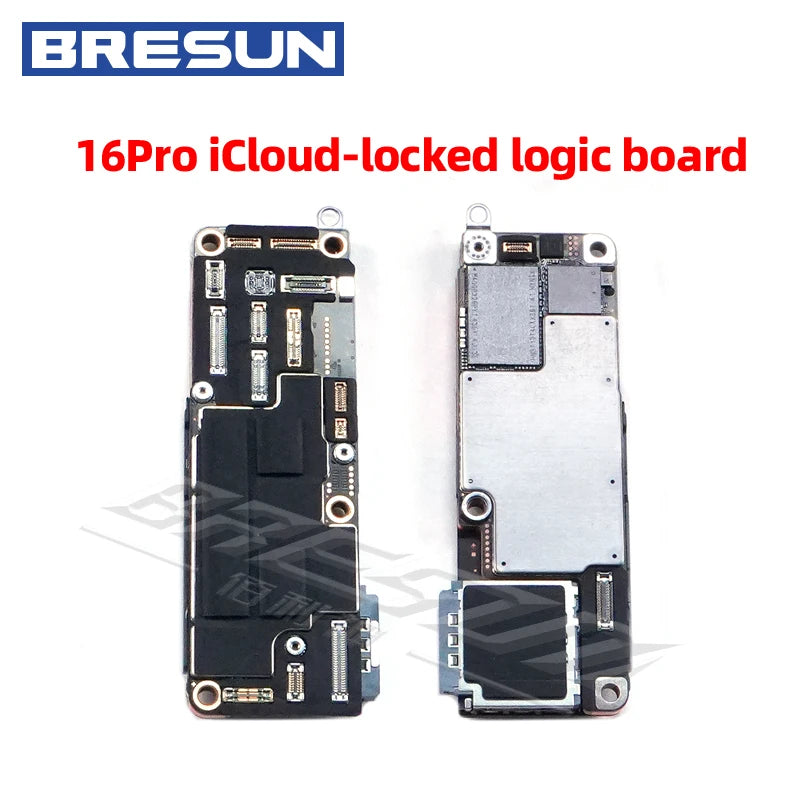 iCloud-locked logic board 16/16 Plus/16 Pro/16 Pro Max (for repair practice); supports full startup but cannot be used normally