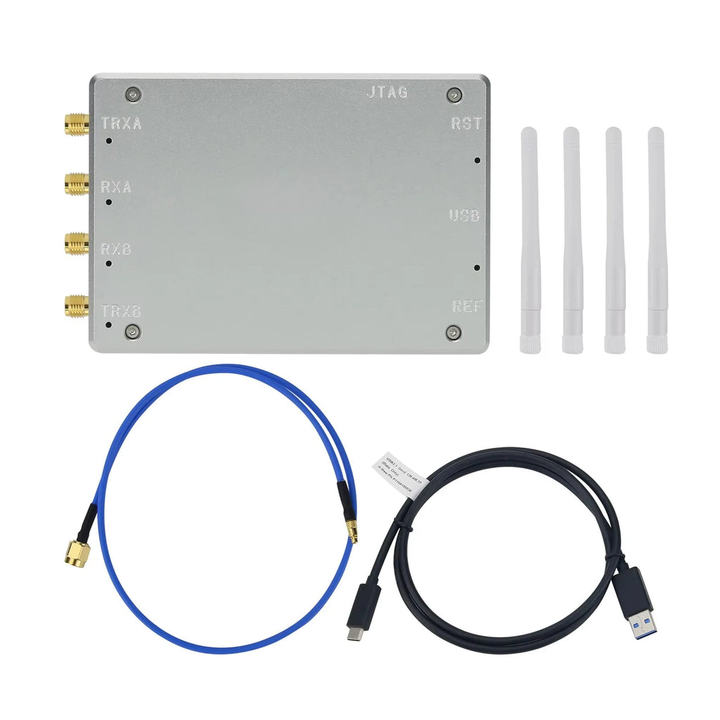XC7A100T + AD9361 B210 Mini Software Defined Radio Development Kit with CNC Shell&Accessory Pack Replacement for HackRF PlutoSDR
