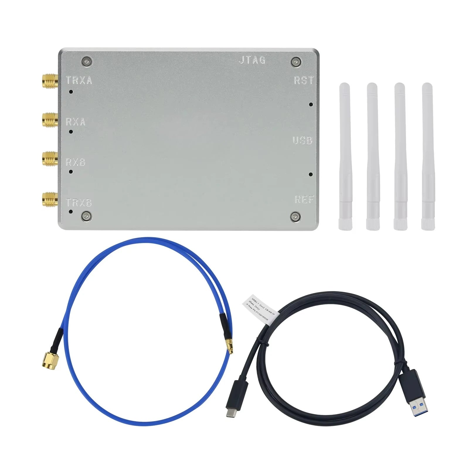 XC7A100T + AD9361 B210 Mini Software Defined Radio Development Kit with CNC Shell&Accessory Pack Replacement for HackRF PlutoSDR