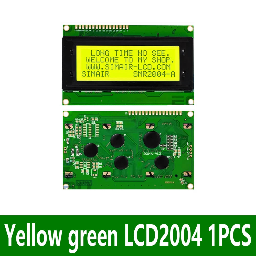 1PCS LCD2004+I2C 2004 20x4 2004A blue screen HD44780 Character LCD /w IIC/I2C Serial Interface Adapter Module For Arduino Module